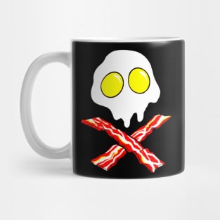 Skull bacon eggs Mug